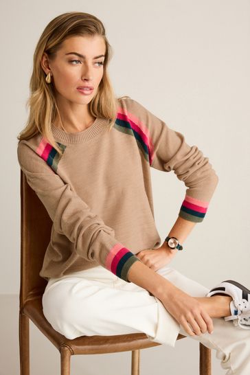 Rainbow sleeve jumper outlet