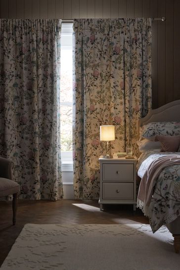 Blackout floral curtains new arrivals