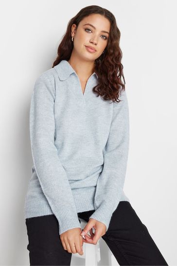 Polo collar jumper sales