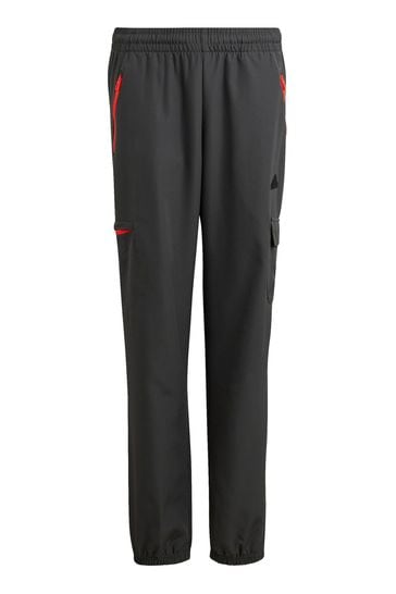 Grey adidas sales joggers junior