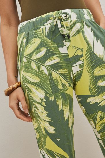 Palm print joggers online