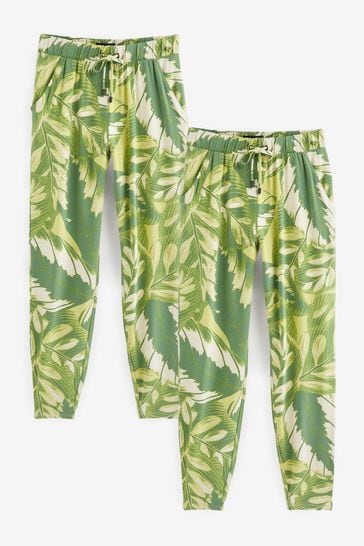 Palm print joggers new arrivals