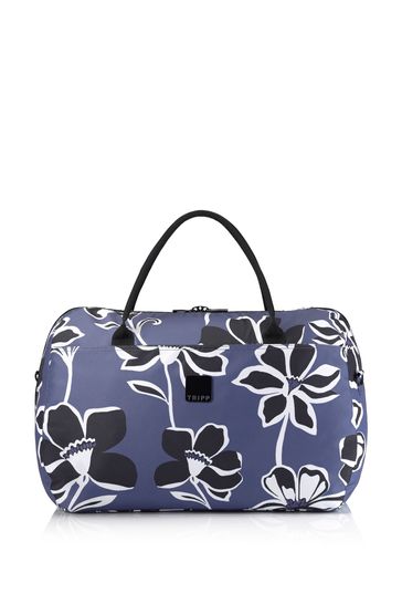 Tripp Blue/White Lily Large Holdall