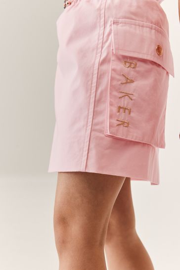 Buy Baker by Ted Baker Pink Cargo Skirt from Next Luxembourg