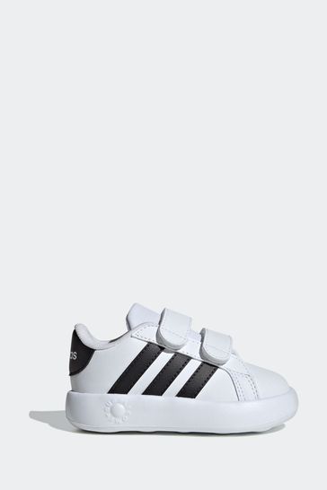 adidas White Sportswear Grand Court 2.0 Trainers