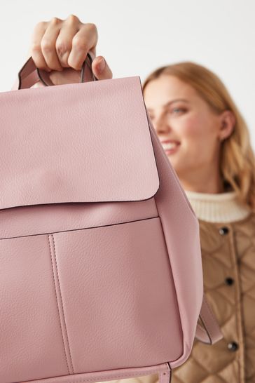 Dusty pink backpack sales