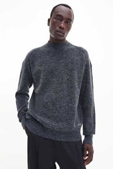 Calvin klein grey jumper 2025