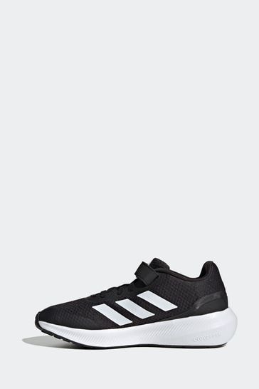 Buy adidas Black/White Sportswear Kids Runfalcon 3.0 Elastic Lace Top Strap  Trainers from Next USA