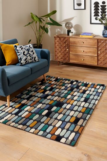 Blue Sketch Rug
