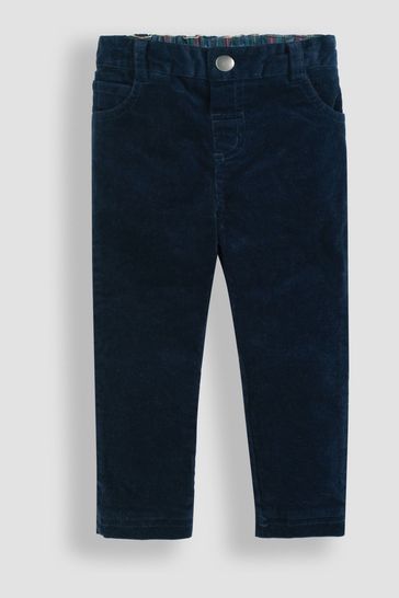 JoJo Maman Bébé Navy Slim Cord Trousers