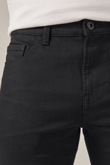 Buy Black Skinny Stretch Denim Shorts from Next Canada