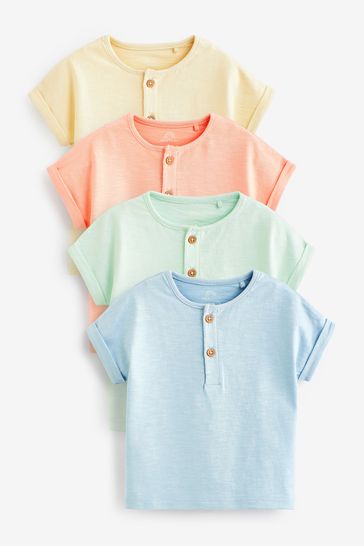 Pastel Baby Jersey T-Shirt 4 Pack