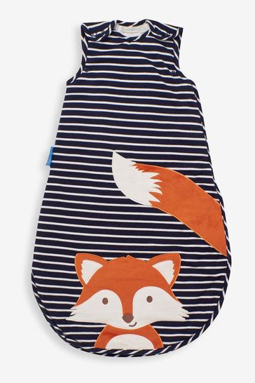 JoJo Maman B b Fox Appliqu 2.5 Tog Baby Sleeping Bag