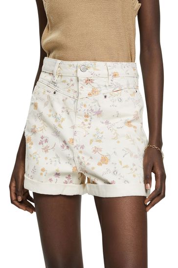 Esprit Natural Floral Printed Shorts