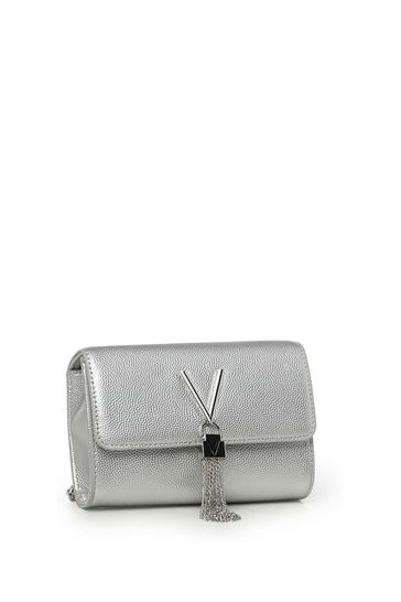 Black valentino bag store with silver chain