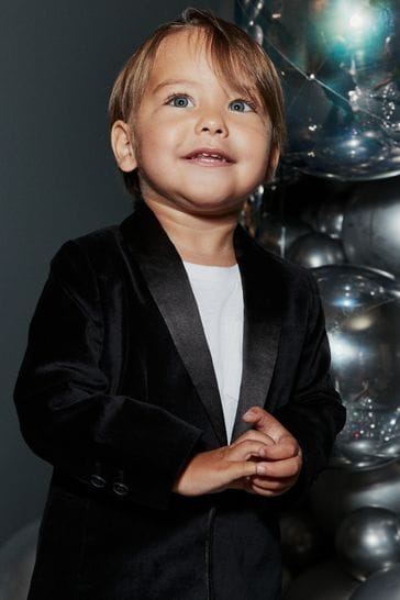 Buy Black Velvet Blazer 3mths 9yrs from Next Ireland