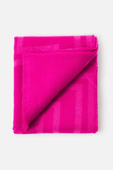 Accessorize Pink Firenze Geo Super Soft Blanket Scarf