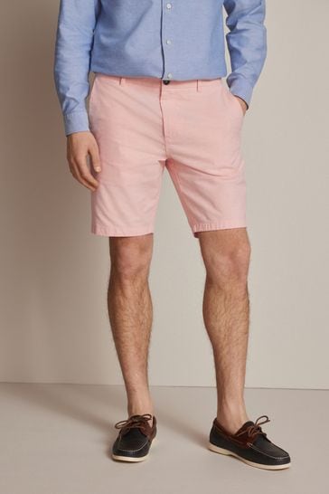 Mens pink dress shorts clearance