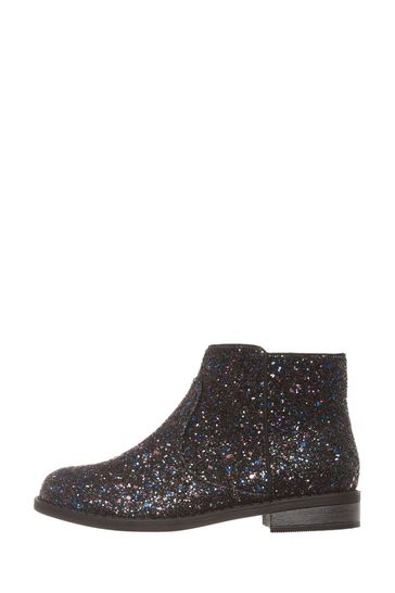 M&Co Glitter Black Party Boots