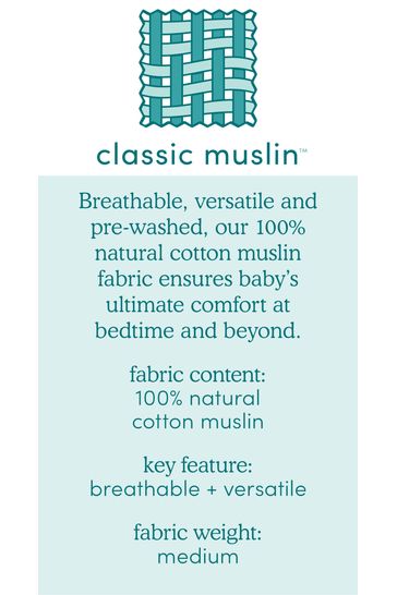 Buy aden anais Grey Essentials Lovey Muslin Comforter from Next Saudi Arabia