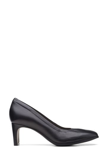 Clarks kitten heel shoes best sale