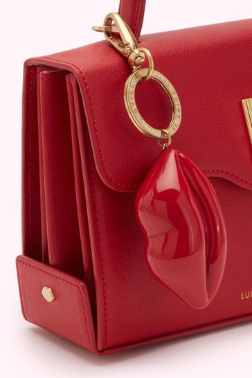 Buy Lulu Guinness Red Lulu Mini Lips Keyring from Next Ireland