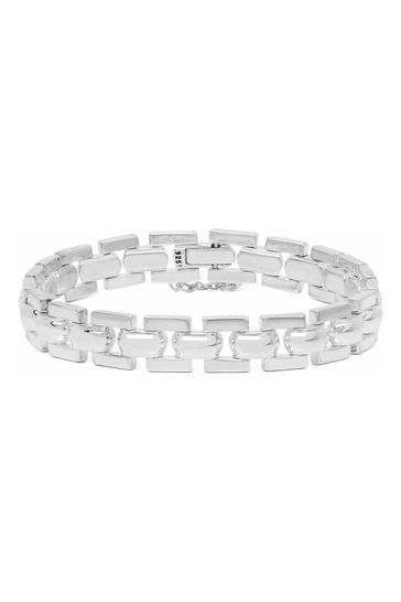 Buy Buddha To Buddha Ladies Silver Toned Batul Heritage Bracelet