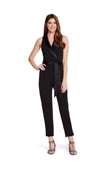 Adrianna papell tuxedo jumpsuit new arrivals