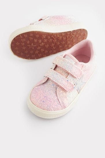 Wide fit glitter trainers store