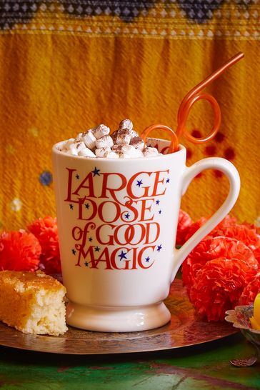 Emma Bridgewater Cream Halloween Toast & Marmalade Good Magic Cocoa Mug
