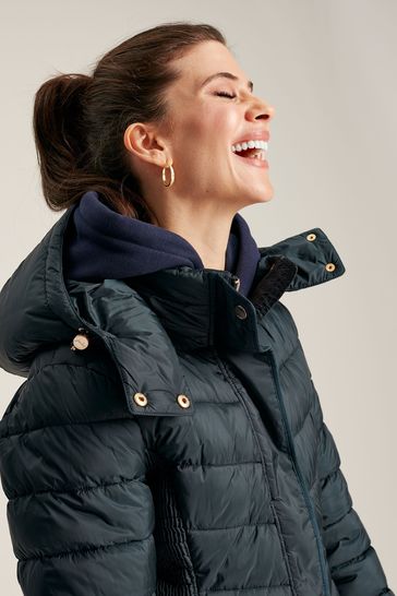 Joules navy 3 top in 1 waterproof parka
