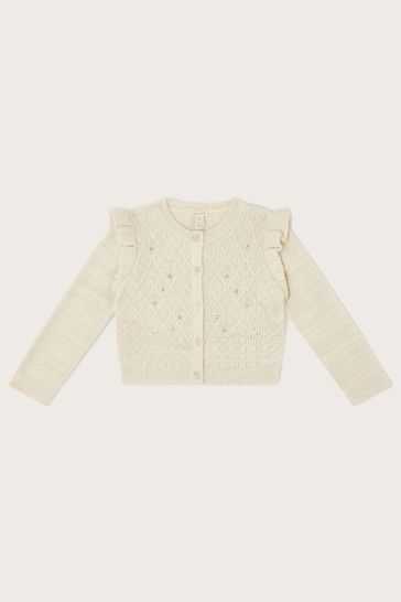 Monsoon 2025 ivory cardigan