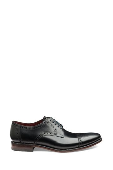 Buy Loake Foley Calf Leather Semi Brogue Shoes from the Laura