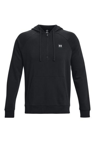 Under armour discount black zip hoodie