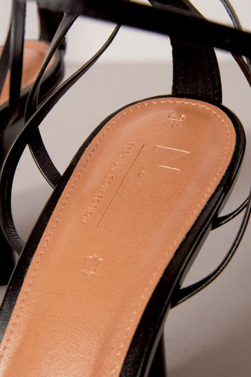 High end leather sandals on sale