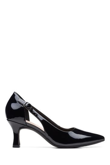 Clarks Black Kataleyna Heeled Shoes