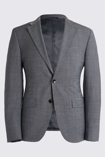 DKNY Slim Fit Grey Suit Jacket