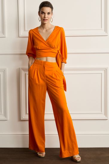 Next orange trousers new arrivals