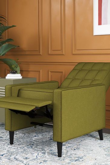Mid century shop modern recliner