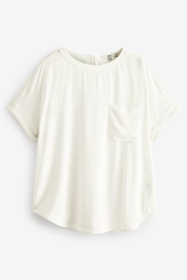 H&m curved deals hem tee