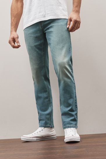 Blue Tint Slim Soft Touch Stretch Jeans