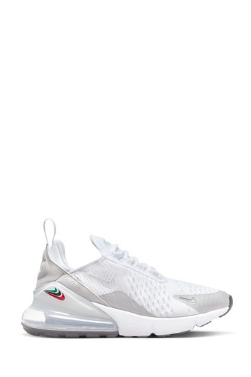 Nike White Air Max 270 Youth Trainers