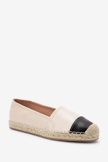 Cream colored espadrilles top