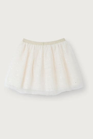 The White Company Recycled Tulle Sparkle Star Tutu Skirt