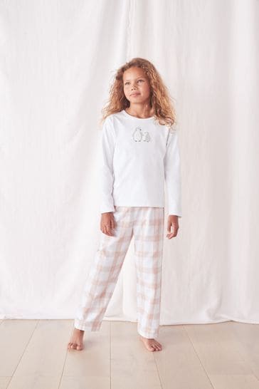Buy The White Company Penguin Gingham Christmas Pyjamas from Next Netherlands