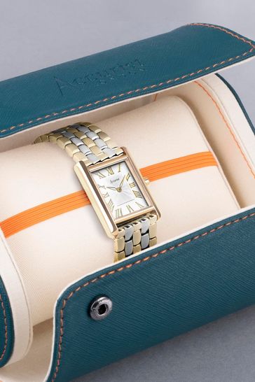 Two tone clearance rectangular watch