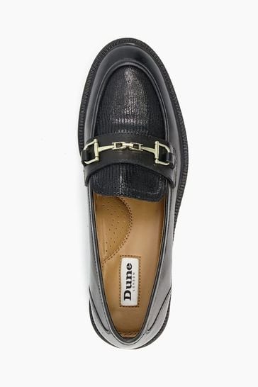 Dune top loafer shoes