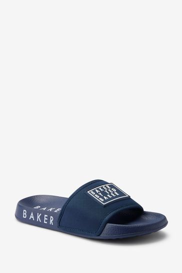 Baker by Ted Baker Navy Sliders