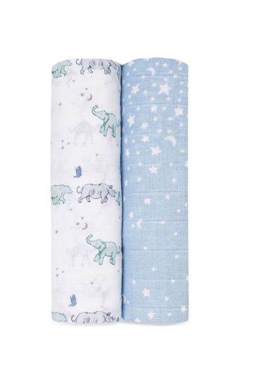 Buy aden anais Natural Large Cotton Muslin Rising Star Blankets