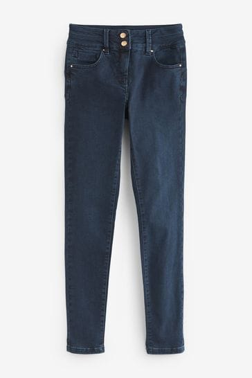 Buy Inky Blue Denim Lift Slim And Shape Skinny Jeans from Next Canada